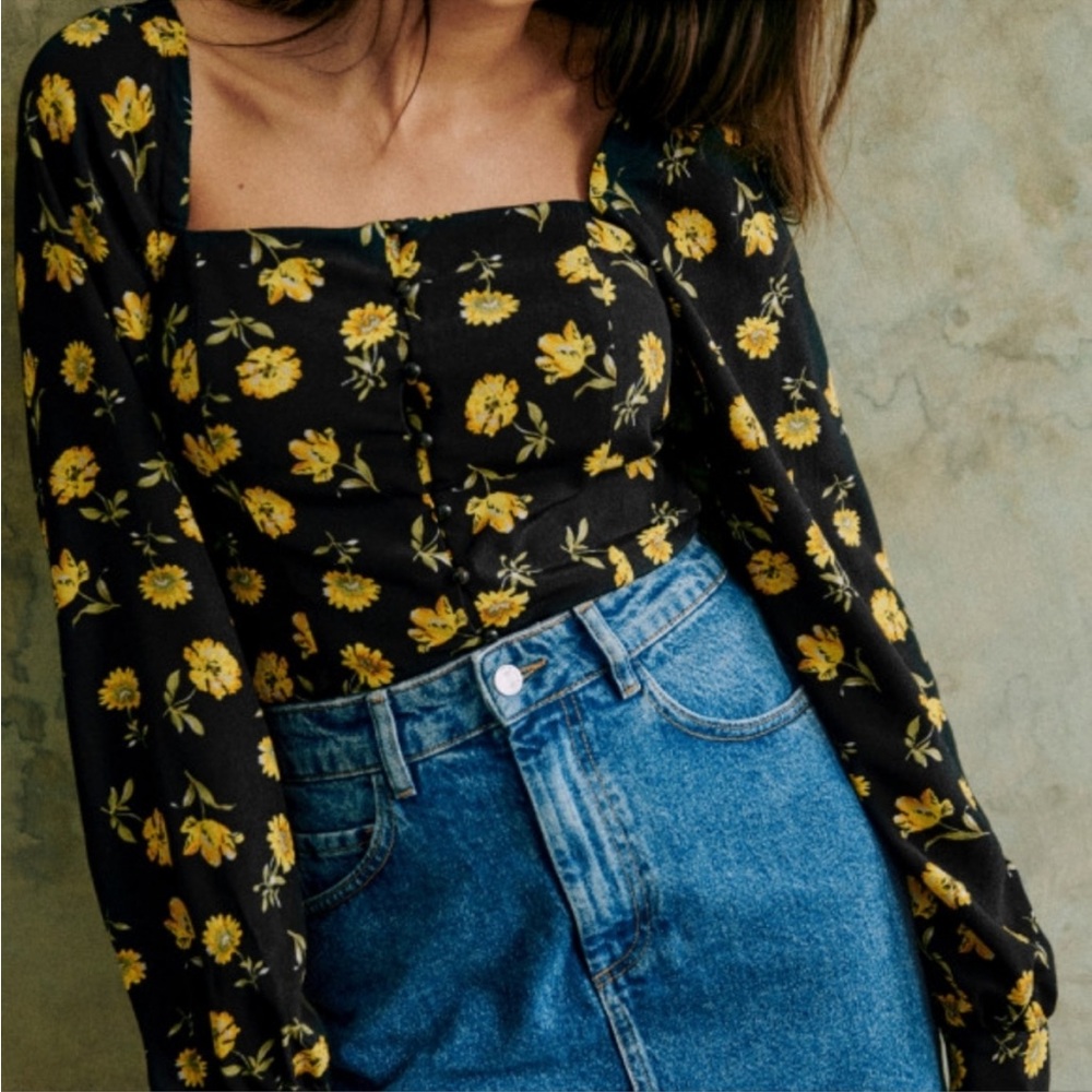 Sezane Annelise blouse
